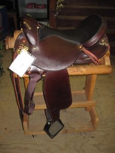 TEX TAN FLEX ENDURANCE 16.5" WESTERN SADDLE
