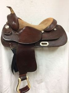 Genuine Billy Cook #1600 All Around Saddle 16" Used Regular Quarter Horse Bar