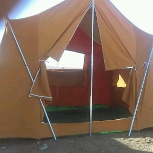Coleman 8X10 Canvas Holiday Tent, Model# 8430-710
