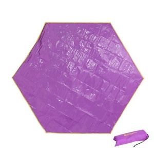 DOPPELGANGER OUTDOOR ground sheet GS1-225 NEW sporting goods purple yellow