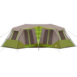 Ozark Trail 23' x 11'6" Instant Double Villa Cabin Tent, Sleeps 8 GREEN