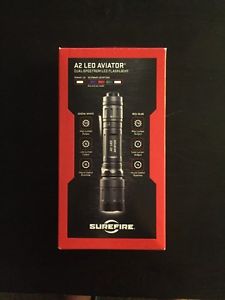 SUREFIRE A2L-HA-RD A2 AVIATOR Dual Output Spectrum LED 120 Lumen
