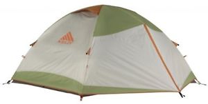 3 person Tent camping fishing Polyester Dual doors 3 season vestibules floor