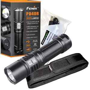 FENIX PD40R USB Rechargeable 3000 Lumen Cree XHP-70 LED Flashlight with, recharg