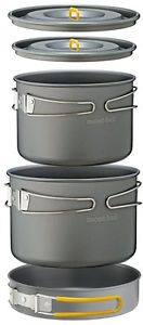 Mont-bell Alpine cooker 18+20 Pan set 1124568 Outdoor Sports Camping barbecue