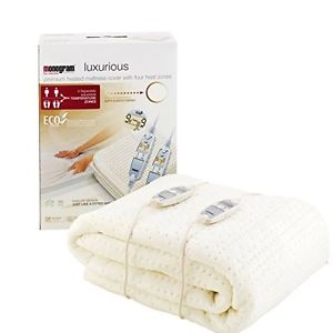 Monogram, Coperta termica Dual Control, per letto King Size