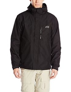 990 Black (TG. Large) Helly Hansen Squamish Cis Jacket Giacca Impermeabile Inter