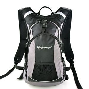 10L Hydraknight Portable Rucksack Outdoor Backpack Cycling Sports Bag Black