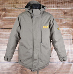 Jack Wolfskin Texapore Cappuccio Piumino Men Wam Giacca Cappotto taglia XL