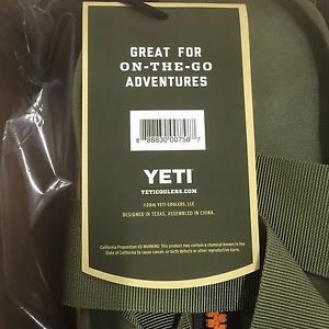 BRAND NEW YETI Hopper 20 Soft Side Cooler Field Tan/Blaze Orange