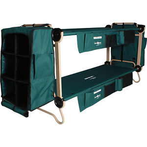 Disc-O-Bed CamOBunk Large 2 Organizer 2 Cabinet 2 Leg Outdoor Accessorie NEW