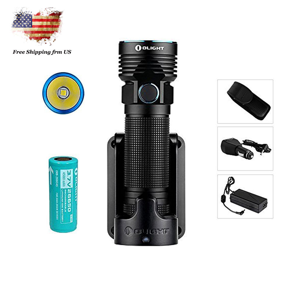 Olight R50 PRO LE Kit 3200 LM Cree XHP70 LED Rechargeable Flashlight w/ Battery