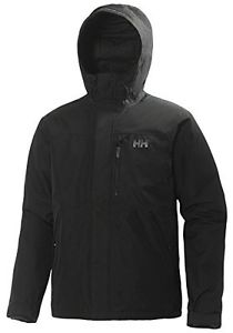 990 Black (TG. Small) Helly Hansen Squamish Cis Jacket Giacca Impermeabile Inter