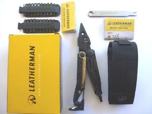 Leatherman Mut EOD Black Multi Tool +42 End Bit Kit +Molle Sheath Free Post