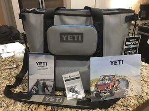 Yeti Hopper 30 with Sidekick and bottle opener
