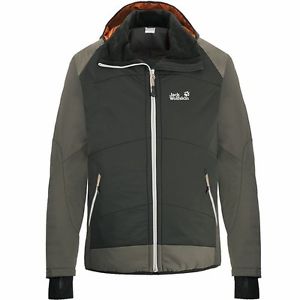 Jack Wolfskin Composto Giacca men elasticizzato Hybrid anti-vento anteriore
