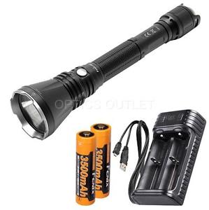 Fenix TK47 1300 Lumen Neutral White LED Flashlight w/ 2x 3500mAh 18650 & Charger