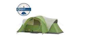hiking camping tents green 8person outdoor patio fishing sports bonfires travel