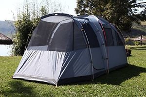 9-10 Person 8 Foot Sport Camping Tent Waterproof kids 2 Rooms 2 Doors 3 Windows