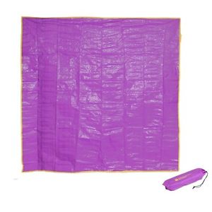DOPPELGANGER OUTDOOR ground sheet GS1-222 NEW sporting goods purple yellow