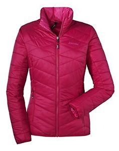 Schöffel Soltau-Piumino da donna rosso, taglia: XS (taglia del produttore: 34)