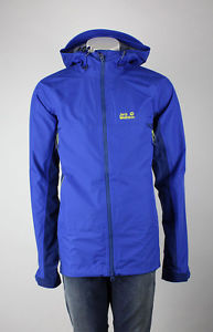 Funzionale Jack Wolfskin REFUGIO Uomo Giacca hardshell tg. XL blu