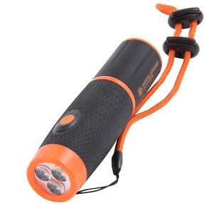 DOPPELGANGER Outdoor flashlight dynamo equation own power LED L1-157 NEW