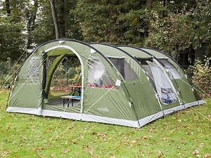 SKANDIKA GOTLAND 5 MAN PERSON BIRTH FAMILY CAMPING TUNNEL TENT GREEN      A5
