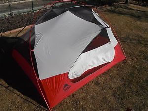 MSR Elixir 3 Man / Person Light Weight Hiking Backpack Tent Shelter EXC. Cond.