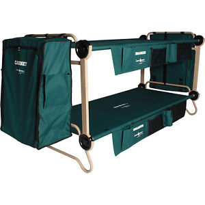 Disc-O-Bed CamOBunk Xlarge 2 organizers 2 Cabinets 2 Outdoor Accessorie NEW
