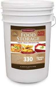 Chef's Banquet ARK 1 Month Food Storage Supply (330 Servings)