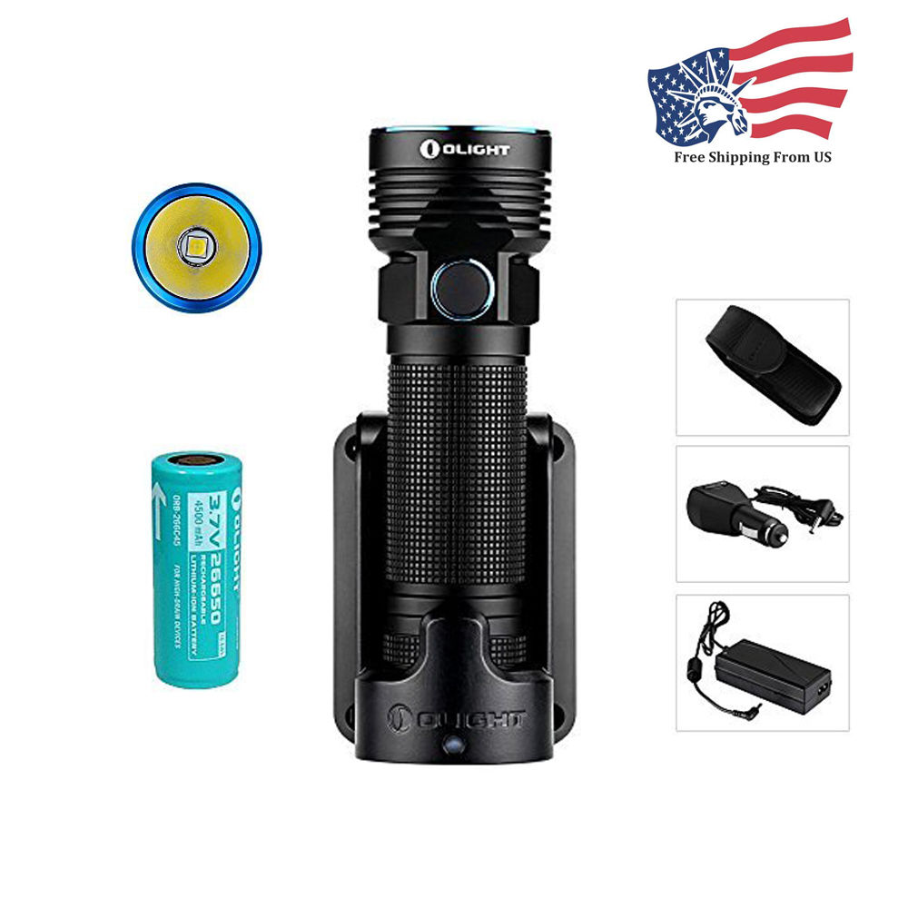Olight R50 PRO LE Kit 3200 Lumens Cree XHP70 LED Rechargeable Flashlight+Holster