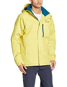 Mineral Yellow (TG. Medium) Columbia Giacca Alpine Action, Uomo, Alpine Action,