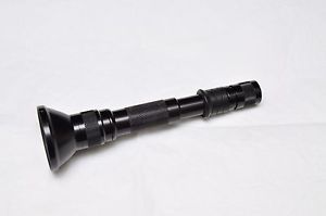 Vintage Surefire  Model 12ZM black incandescent flashlight