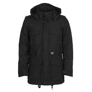 Carhartt Hickman Cappotto nero - Uomo Giacca A Vento Tgl S