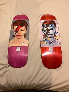 Prime wood LA Jason Lee David Bowie Reissue & Mark Gonzales Bowie Deck Bundle