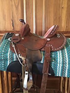 Youth Double J Fits Better Barrel Saddle 11 Inch Seat