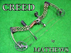 Mathews Creed Right Handed  60-70 LB Bow Lost Camo LOADED