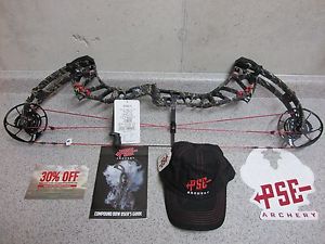 NEW 2017 PSE EVOLVE 31 COMPOUND BOW,60-70,RH, SKULLWORKS CAMO, W/ FULL WARRANTY