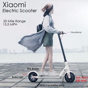 *NEW* Xiaomi Electric Scooter Ultra Light Folding 20 Mile Range @ 15.5/mph *NEW*