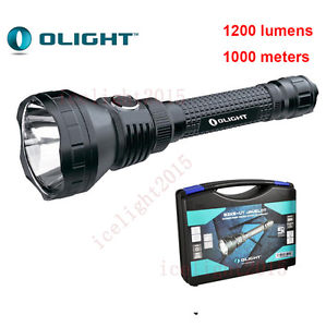 Olight M3XS Cree XP-L LED 1200 lm Double Switch 1000m Beam Distance Flashlight