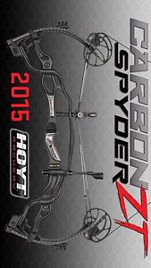 Hoyt 2015 Carbon Spyder Turbo ZT 28" 60-70# RH  Black New