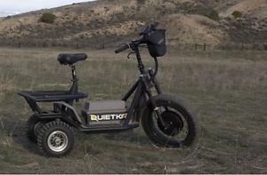 QuietKat Rancher 72 20AH Lithium Ion Battery Electric Off Road Hunting Vehicle
