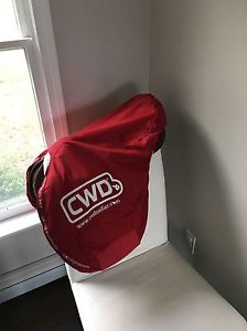 FULL BUFFALO CWD Saddle, SEO1, 17, 3L Flap, New Condition
