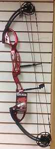 PSE 2017 XPRESSION 3D 48-60# SCARLET RED TARGET BOW 25-30.5" DRAW #RR31