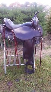 circle y 16"trail saddle ,wide tree excellent condition without a new price tag