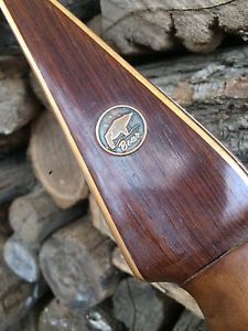 Rare Vintage Bear Archery 1959 KODIAK short 56" Recurve Bow,  Grayling Mich. USA