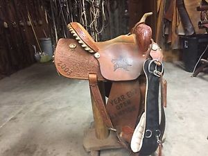 used 14" DHS barrel saddle