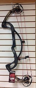 2017 PSE ARCHERY CARBON AIR 34 ECS BOW, BLACK & CAMO, 51.5-70# 26-31.5" #RR66