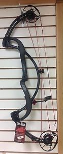 2017 PSE ARCHERY CARBON AIR 34 ECS BOW, BLACK, 51.5-70# 26-31.5" #RR30